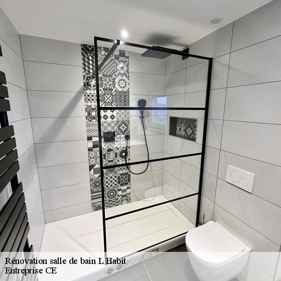 Rénovation salle de bain  l-habit-27220 Entreprise CE