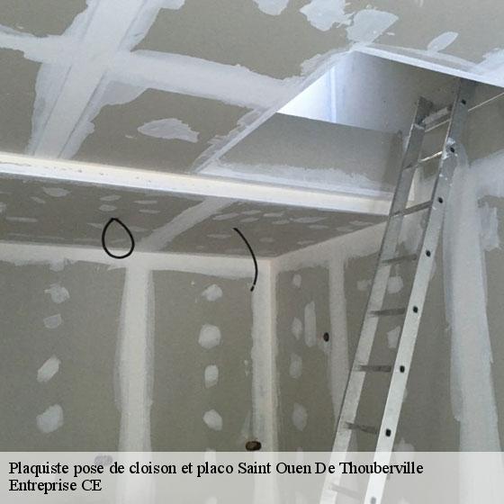 Plaquiste pose de cloison et placo  saint-ouen-de-thouberville-27310 Entreprise CE