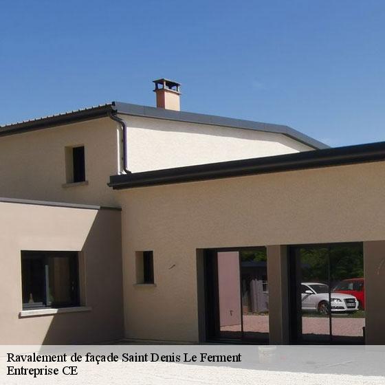 Ravalement de façade  saint-denis-le-ferment-27140 Entreprise CE