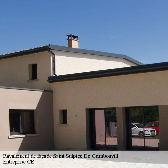 Ravalement de façade  saint-sulpice-de-grimbouvill-27210 Entreprise CE