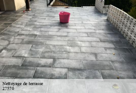 Nettoyage de terrasse  27570