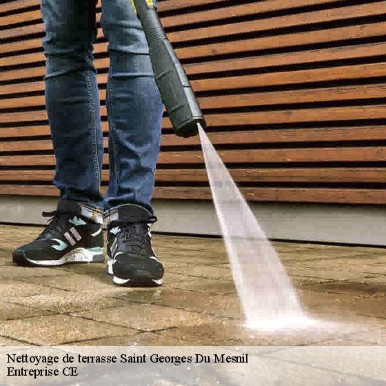 Nettoyage de terrasse  saint-georges-du-mesnil-27560 Entreprise CE