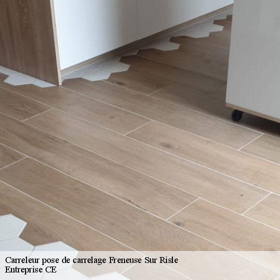 Carreleur pose de carrelage  freneuse-sur-risle-27290 Entreprise CE
