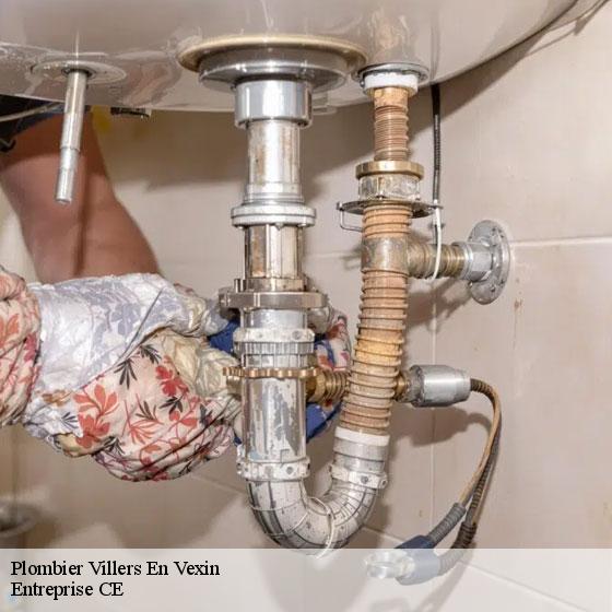 Plombier  villers-en-vexin-27420 Entreprise CE
