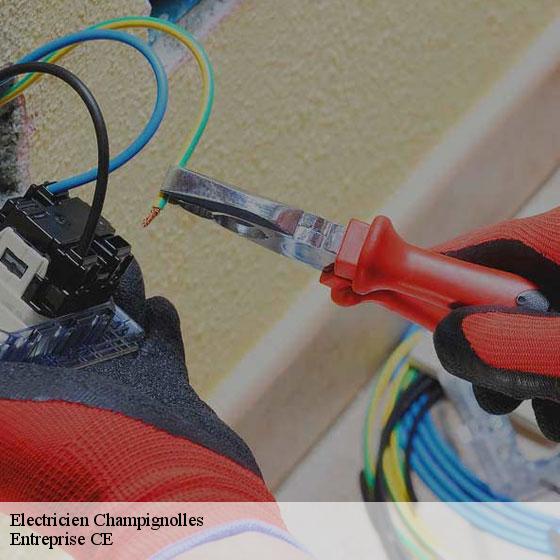 Electricien  champignolles-27330 Entreprise CE