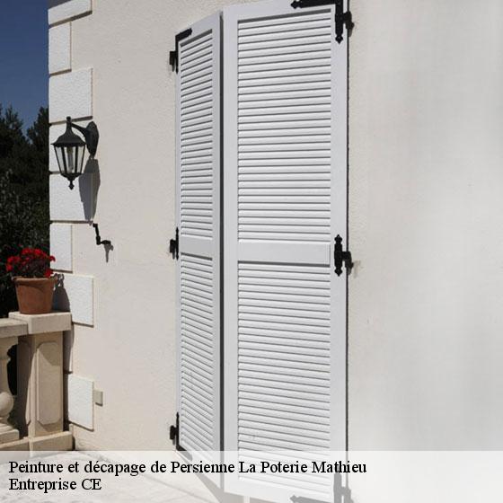 Peinture et décapage de Persienne  la-poterie-mathieu-27560 Entreprise CE