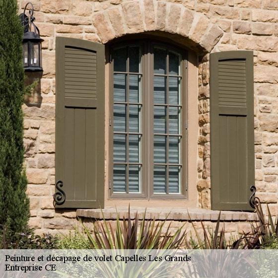 Peinture et décapage de volet  capelles-les-grands-27270 Entreprise CE