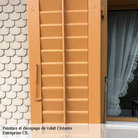Peinture et décapage de volet  civieres-27630 Entreprise CE