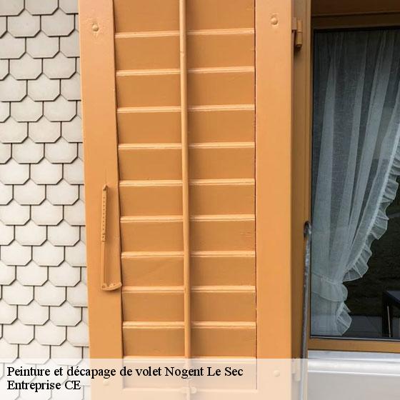 Peinture et décapage de volet  nogent-le-sec-27190 Entreprise CE
