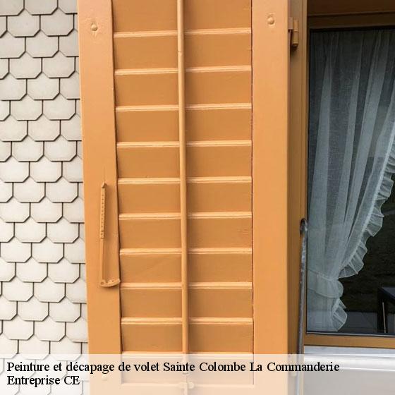 Peinture et décapage de volet  sainte-colombe-la-commanderie-27110 Entreprise CE