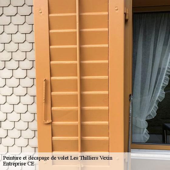 Peinture et décapage de volet  les-thilliers-vexin-27420 Entreprise CE