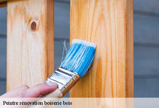 Peintre rénovation boiserie bois