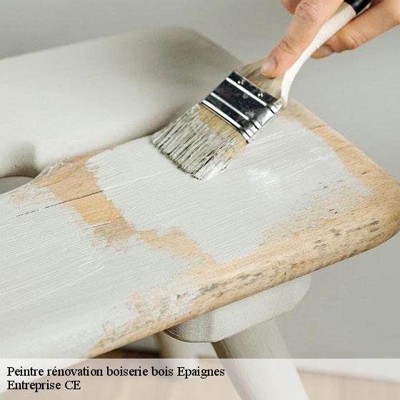 Peintre rénovation boiserie bois  epaignes-27260 Entreprise CE