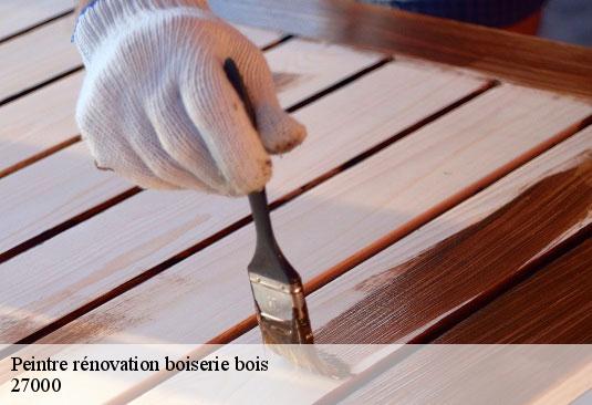 Peintre rénovation boiserie bois 27000