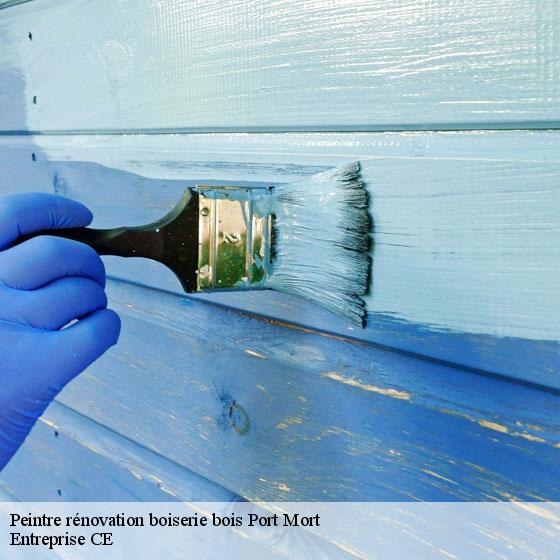 Peintre rénovation boiserie bois  port-mort-27940 Entreprise CE