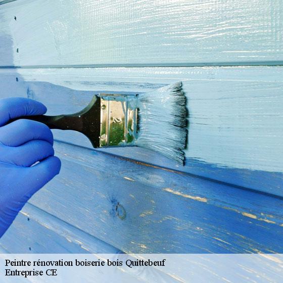 Peintre rénovation boiserie bois  quittebeuf-27110 Entreprise CE
