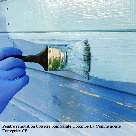 Peintre rénovation boiserie bois  sainte-colombe-la-commanderie-27110 Entreprise CE