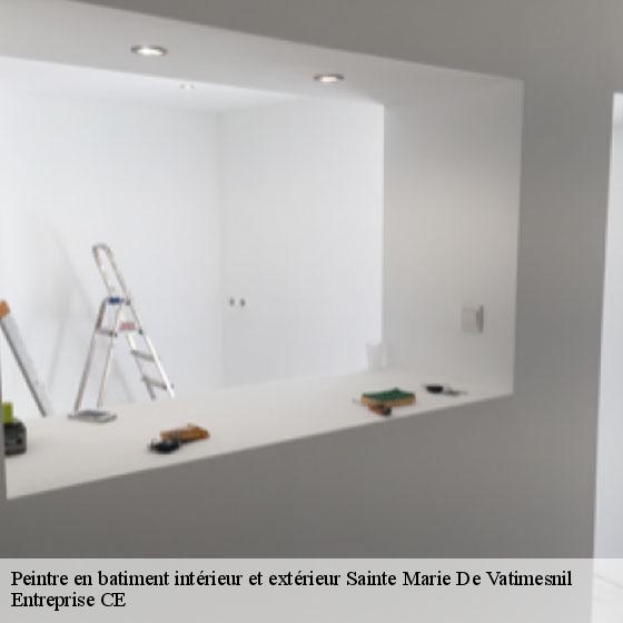 Peintre en batiment intérieur et extérieur  sainte-marie-de-vatimesnil-27150 Entreprise CE